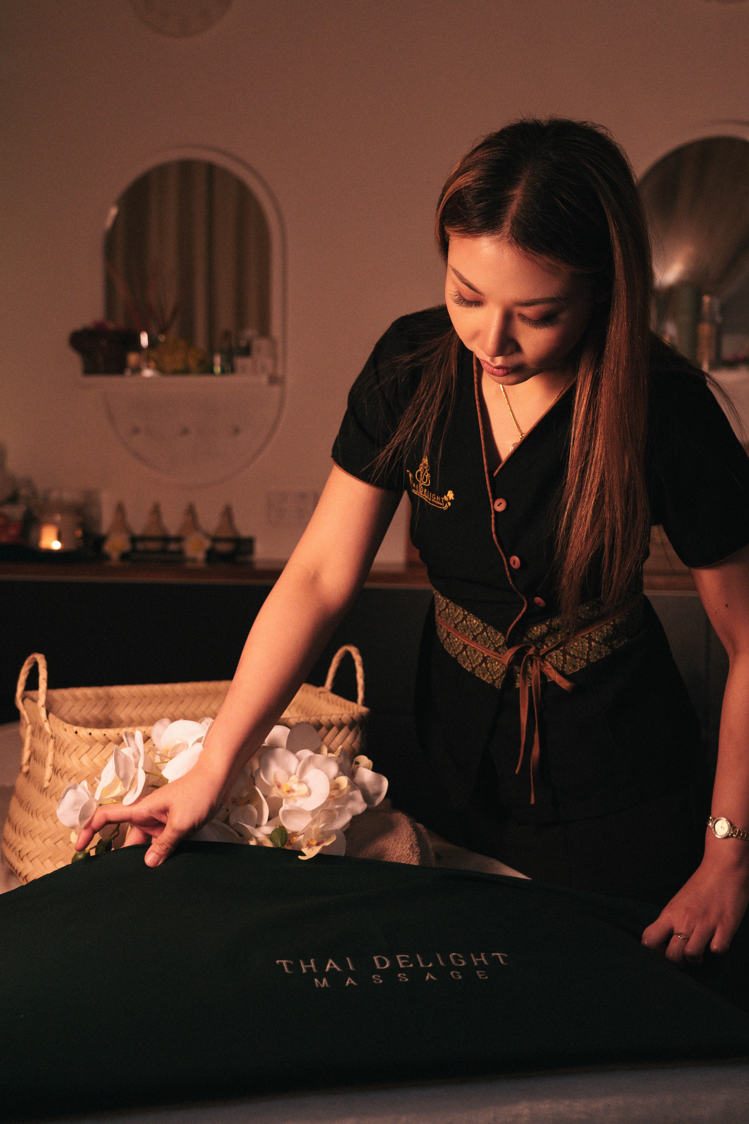 Deep tissue massage therapy